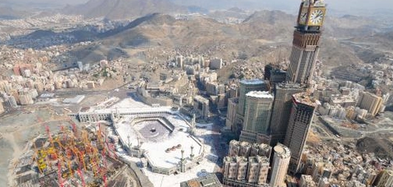 موقع الكعبة المشرفة و حدودها و فضلها