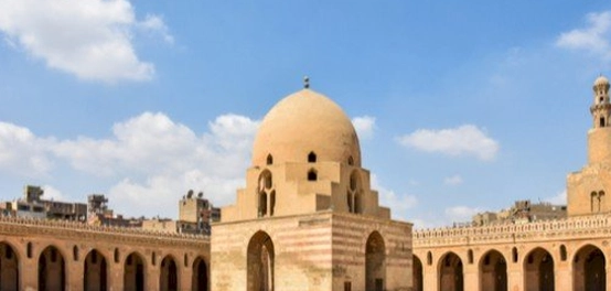 موقع مسجد أحمد بن طولون التاريخي