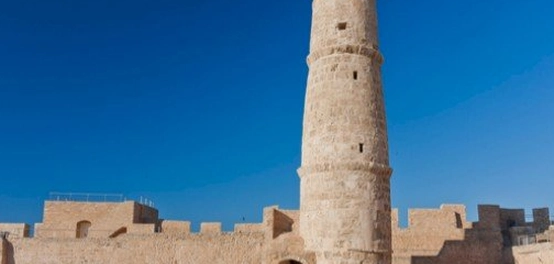 موقع برج الخليفة هارون الرشيد في الرقة