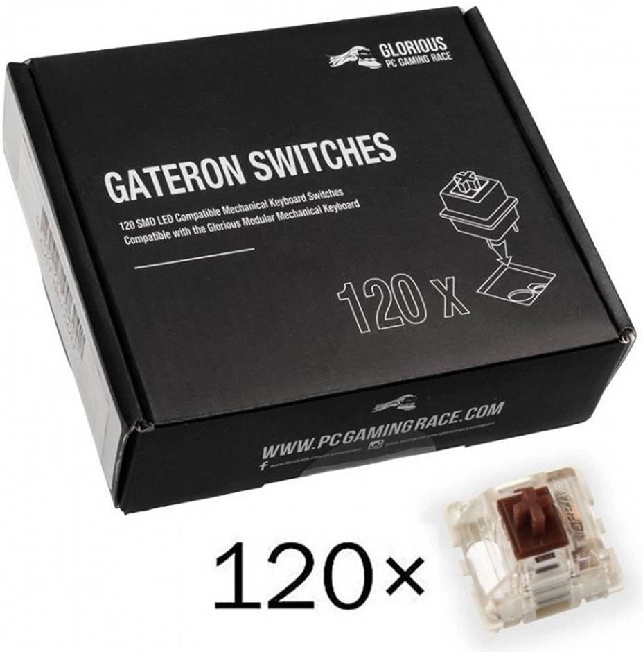Glorious Gateron Mechanical Keyboard Switches &#8211; Brown Switch Review (GAT-BROWN)
