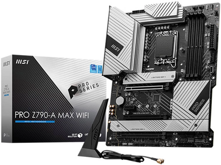 MSI PRO Z790-A MAX WIFI LGA 1700 ATX Motherboard Review (911-7E07-014/024)