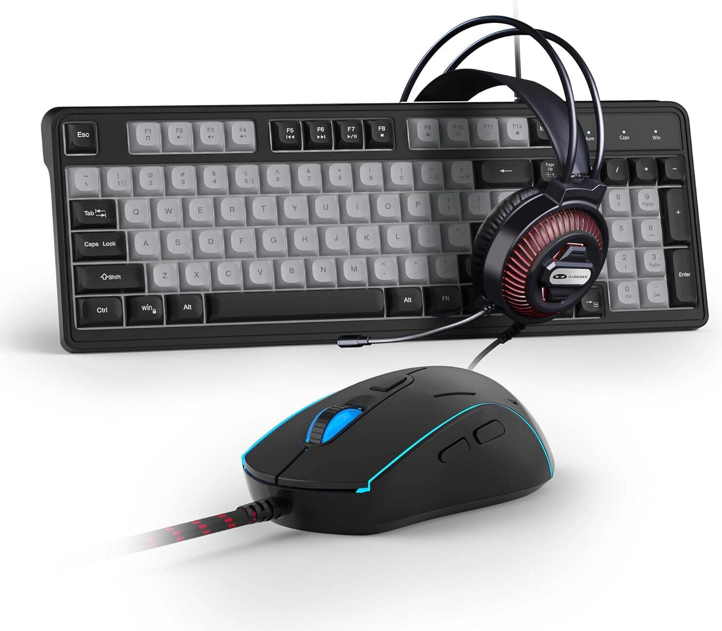 MageGee GK980 Three Piece Membrane Keyboard Combo Set Review &#8211; A Budget-Friendly Option?