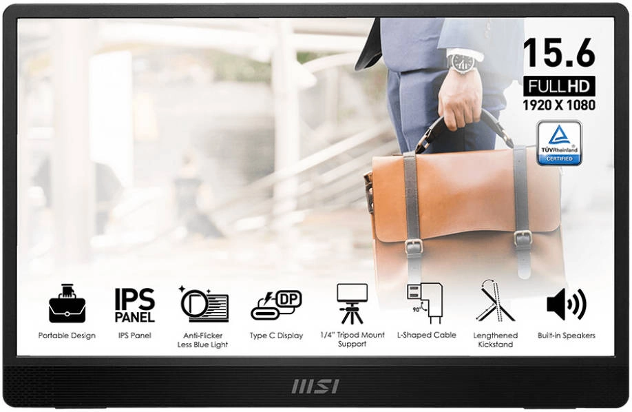MSI PRO MP161 E2 Portable Monitor Review: 16&#8243; FHD IPS Display &#8211; Tech Blog