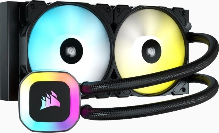 Corsair H100 RGB 240mm Liquid CPU Cooler Review (CS-CW-9060053-WW)
