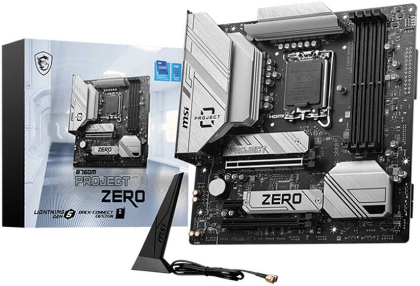 MSI B760M MSI PROJECT ZERO LGA 1700 mATX Motherboard Review: A Feature-Packed Powerhouse