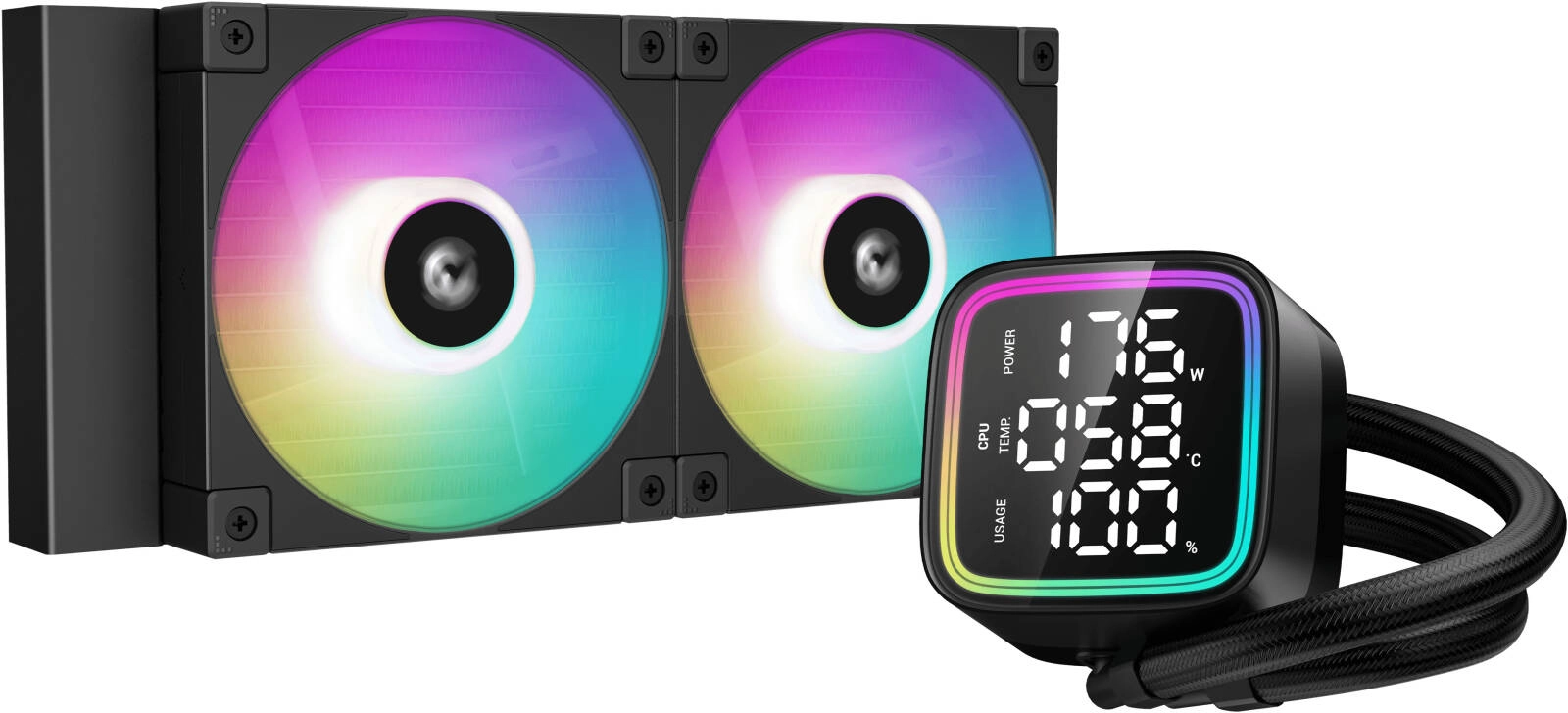 DeepCool LD240 Optimized 240mm Liquid CPU Cooler Review (R-LD240-BKMSN-G-1)