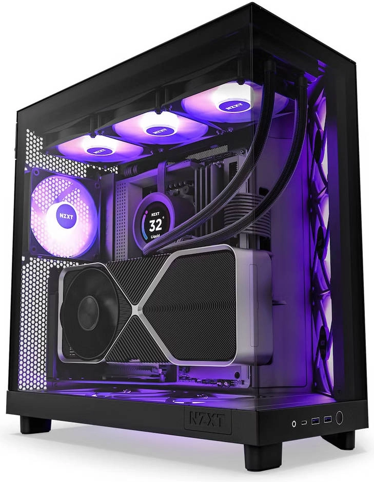 NZXT H6 Flow RGB Compact Dual-Chamber Airflow Mid-Tower ATX Case Review &#8211; CC-H61FB-R1