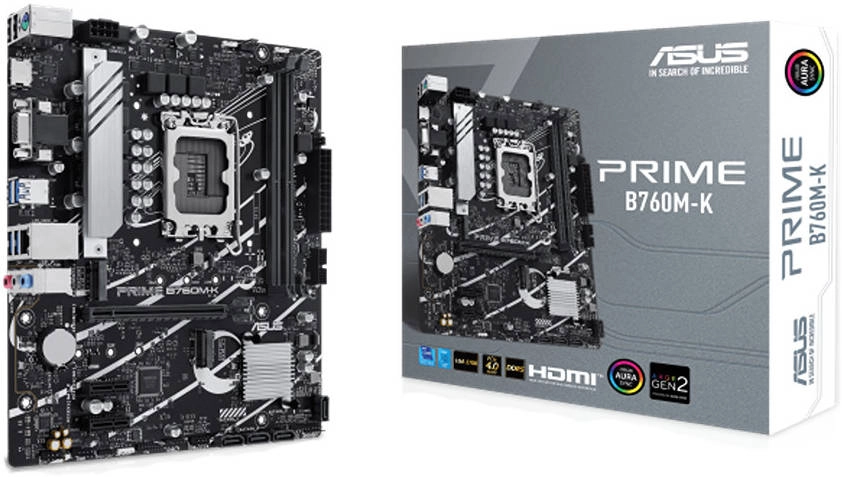 ASUS Prime B760M-K LGA 1700 mATX Motherboard Review: A Balanced Budget Option