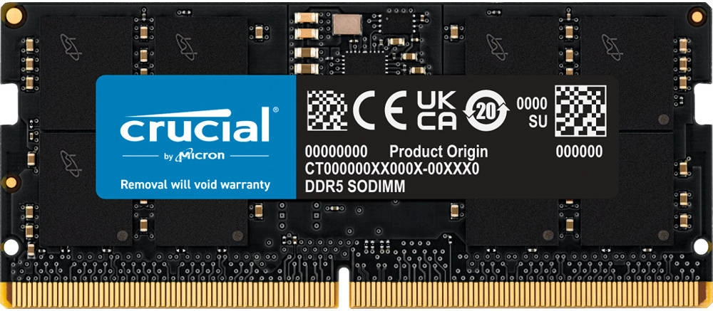 Crucial CT16G56C46S5 16GB DDR5-5600 SODIMM Laptop Memory Review