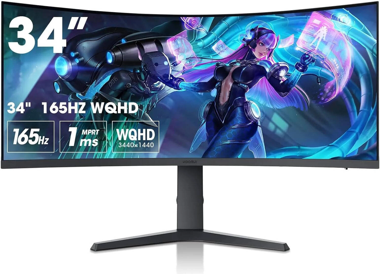 Koorui 34E6UC 34&#8243; Curved Gaming Monitor Review: An Immersive Gaming Experience
