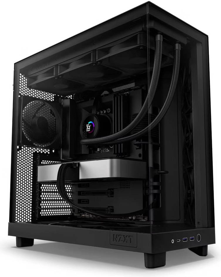 NZXT H6 Flow Compact Dual-Chamber Airflow Mid-Tower ATX Case Review: CC-H61FB-01