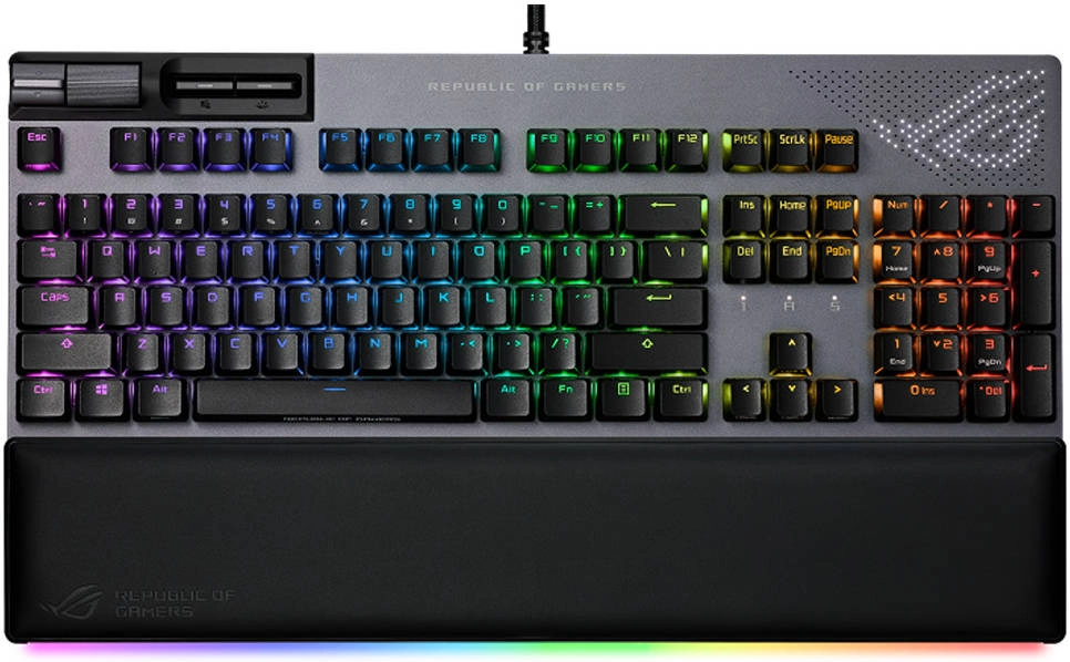 ASUS ROG Strix Flare II Animate RGB Gaming Keyboard Review: 90MP02E6-BKCA00