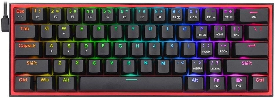 Redragon FIZZ K617 60% Wired Mechanical Keyboard Review: A Compact, Customizable Beast