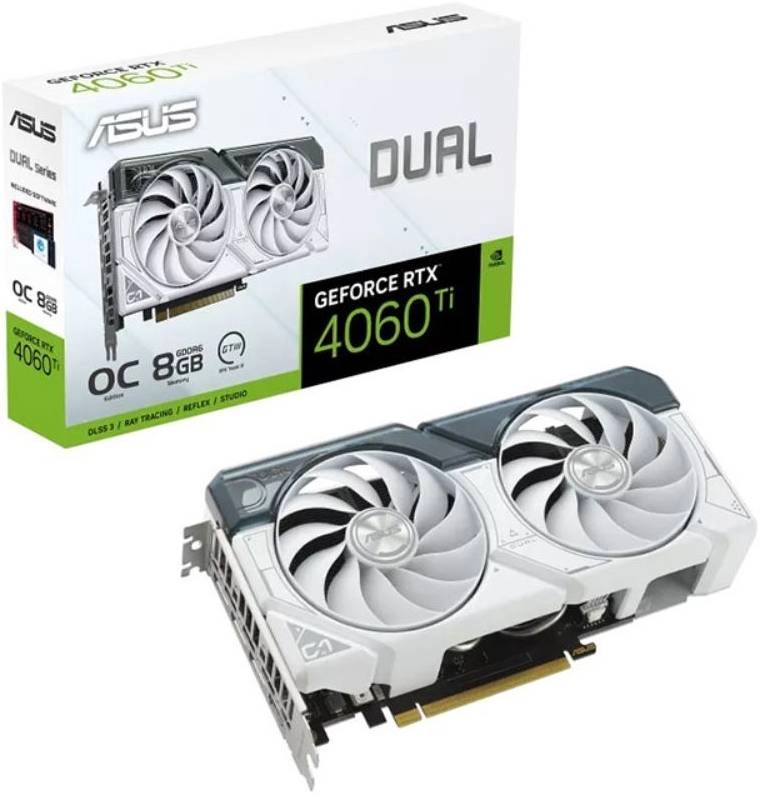 ASUS Dual GeForce RTX 4060 Ti White OC (90YV0J42-M0NA00) Review: A Stylish Performer
