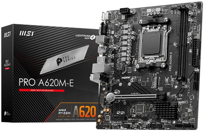 MSI PRO A620M-E AM5 mATX Motherboard Review: A Budget-Friendly AM5 Option?