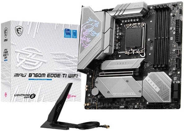 MSI MPG B760M Edge TI WiFi (911-7E11-002) Review: A Solid B760 Motherboard for Gaming and Content Creation