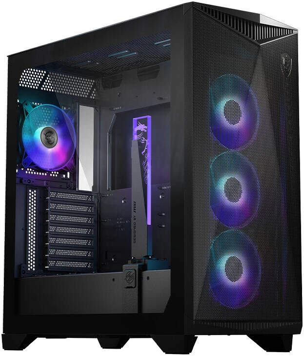 MSI MPG Gungnir 300R Airflow Mid Tower Case Review (306-7G21R21-W57)
