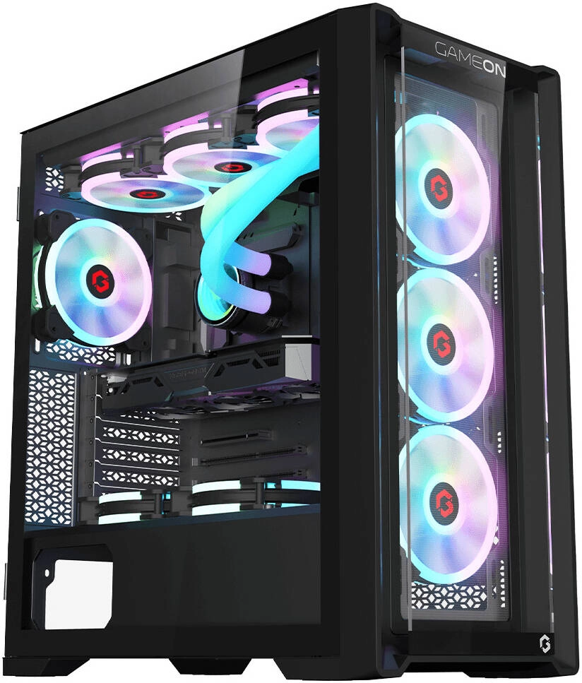 GAMEON Vortex Midnight Series Mid Tower E-ATX Gaming Case Review &#8211; GO-VORTEX-M