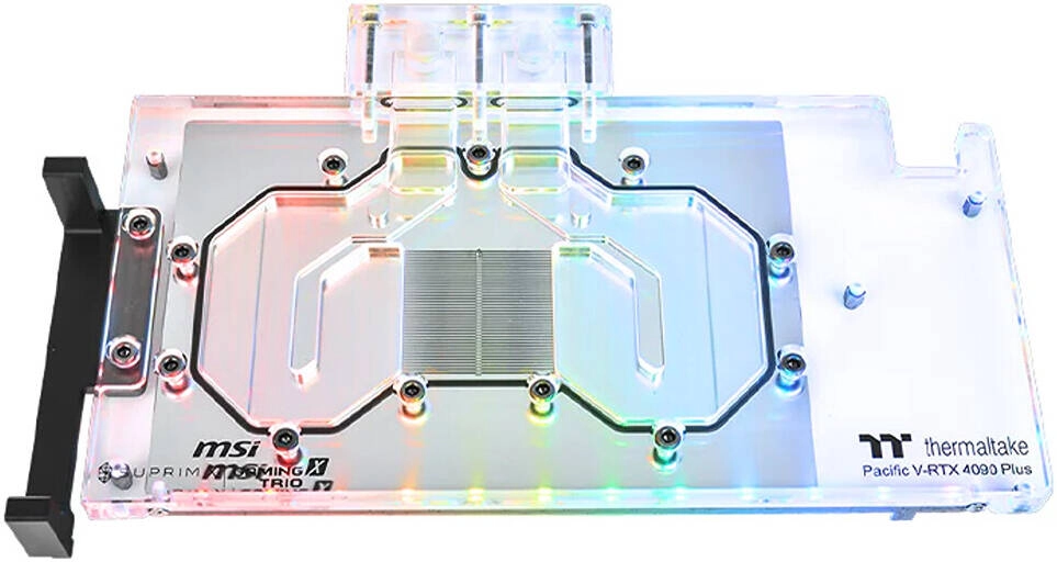 Thermaltake Pacific V-RTX 4090 Plus GPU Water Block Review &#8211; MSI GAMING TRIO &#038; SUPRIM