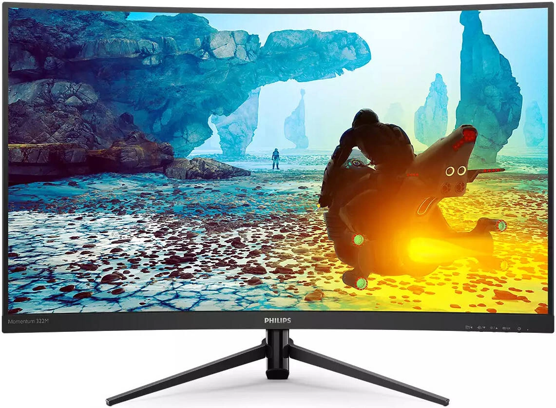 Philips Momentum 322M8CP Gaming Monitor Review &#8211; 240Hz Curved Display | UAE