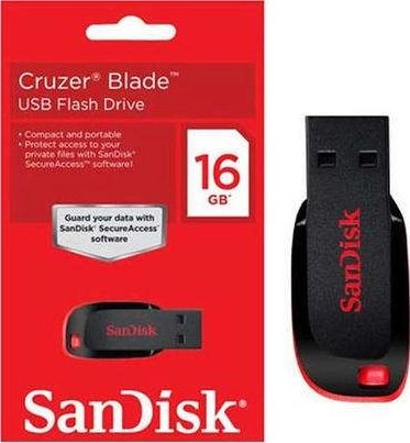 Sandisk Cruzer Blade 16GB USB Flash Drive (SDCZ50-016G-B35) Review