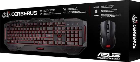 ASUS Cerberus Gaming Keyboard and Mouse Combo (90YH0141-B2UA00) Review
