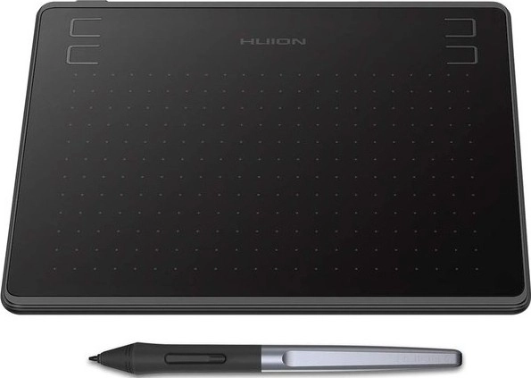 Huion HS64 Digital Graphics Drawing Tablet Review &#8211; Android Support, Battery-Free Stylus