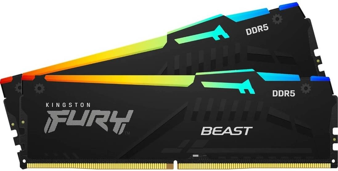 Kingston Fury Beast RGB 32GB (2x16GB) DDR5 Memory Review (KF556C40BBAK2-32)