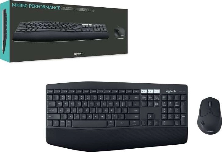 Logitech MK850 Performance Wireless Keyboard and Mouse Combo Review: 920-008226