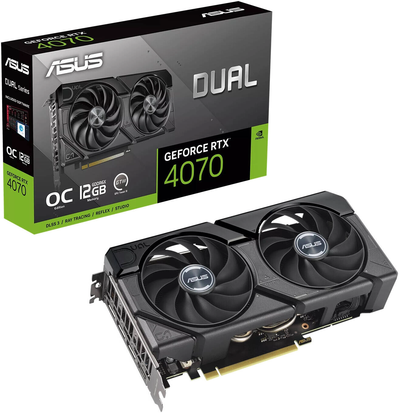 Asus Dual GeForce RTX 4070 EVO OC Graphics Card Review (90YV0J15-M0NA00)