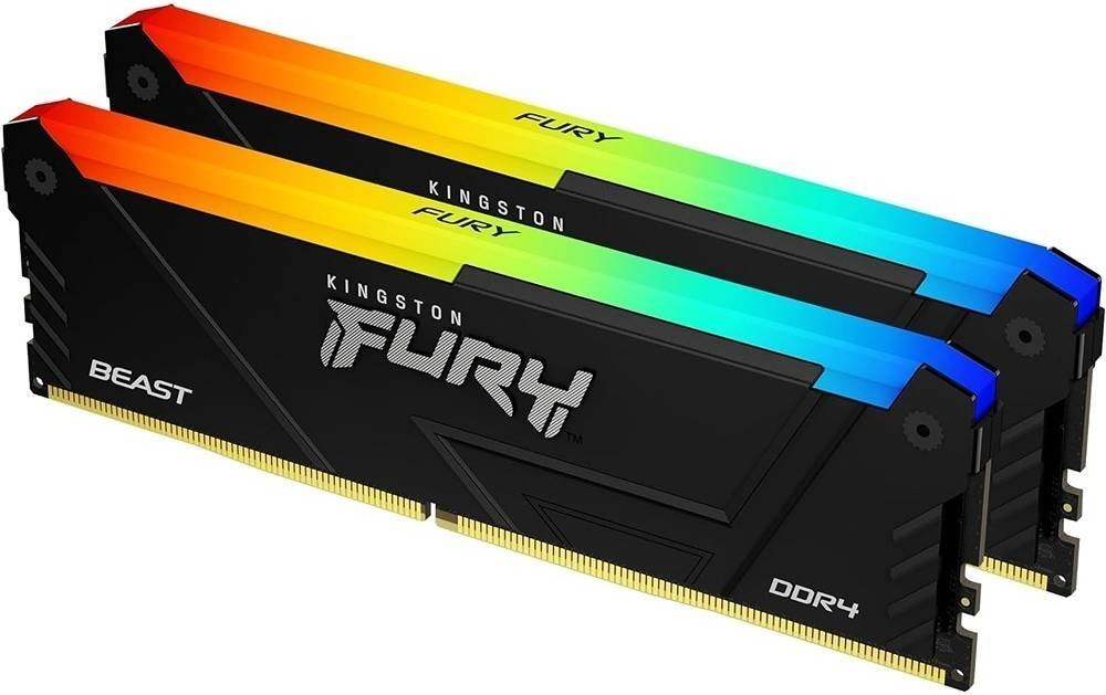 Kingston Fury Beast RGB 32GB (2x 16GB) DDR4-3600 Review: A Beast of Performance