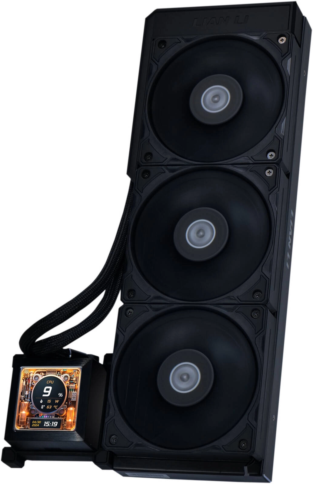 Lian-Li HydroShift LCD 360S AIO Liquid CPU Cooler Review (HSLCD36SB BLACK)