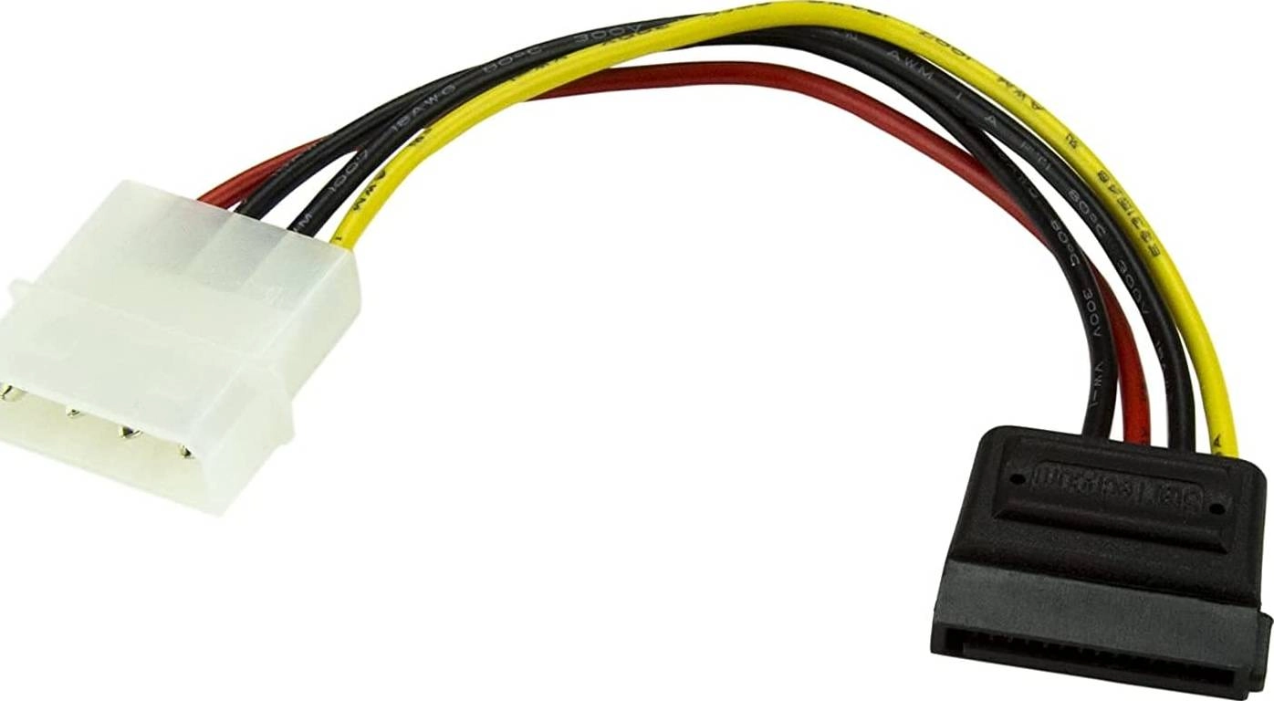 6in 4 Pin LP4 to SATA Power Cable Adapter Review &#8211; [Model Number]