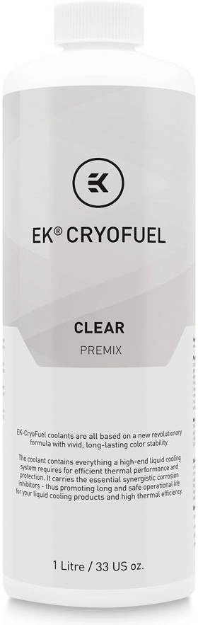 EKWB EK-CryoFuel Clear Premix PC Coolant Review (3831109813256)