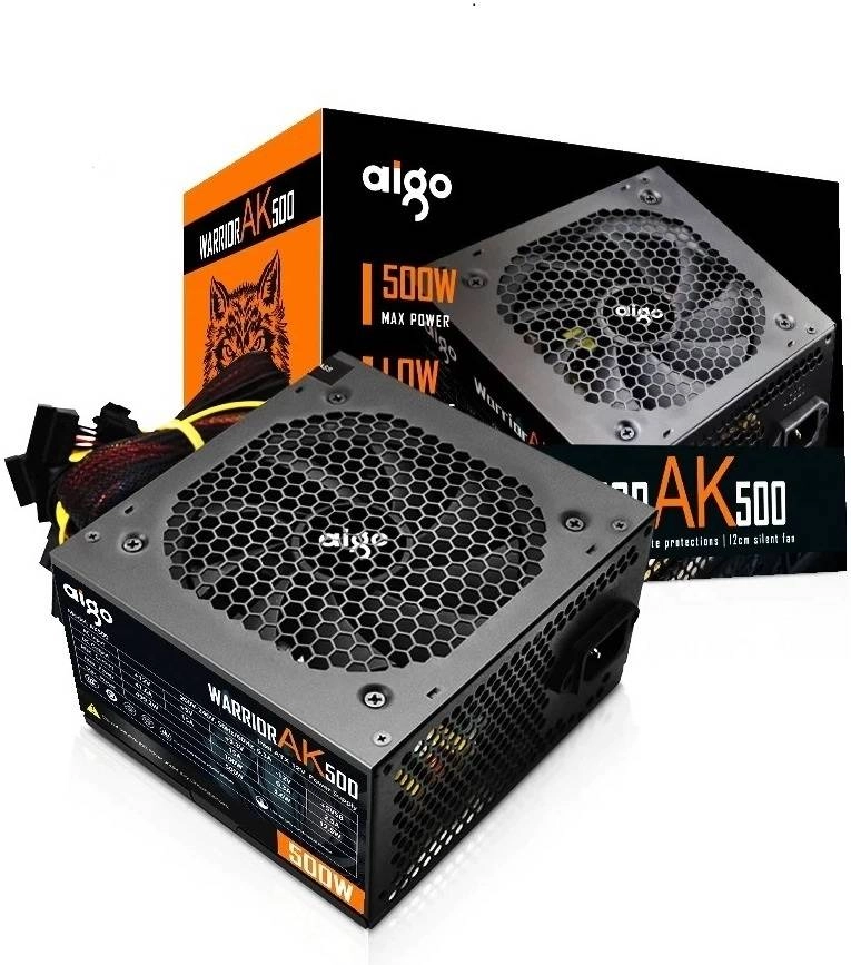 Aigo Warrior AK500 Max 500W ATX Power Supply Review &#8211; Built-in PFC, Silent Fan | Best Price in UAE