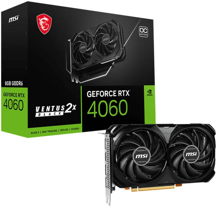 MSI GeForce RTX 4060 Ventus 2X OC Graphics Card Review: 8GB GDDR6, 2490MHz Boost Clock