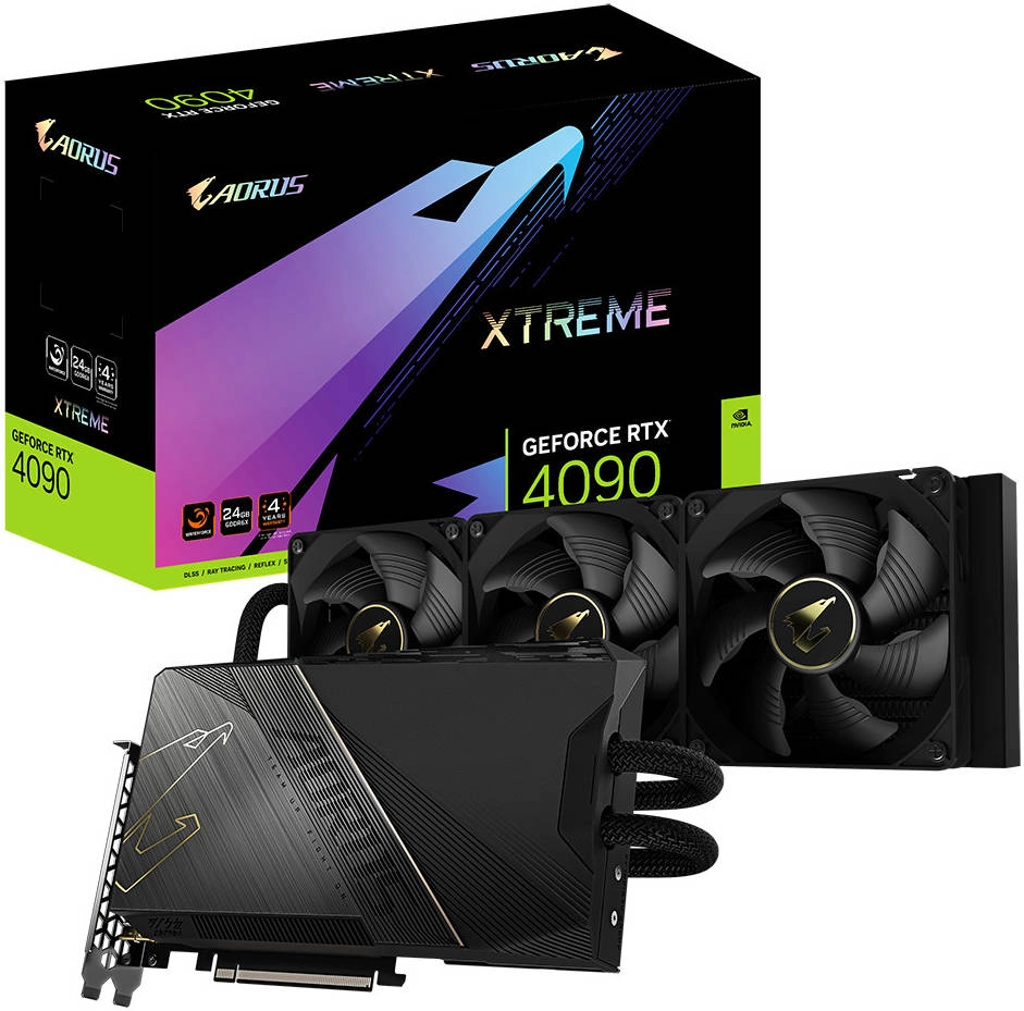 GIGABYTE AORUS GeForce RTX-4090 XTREME WATERFORCE Graphics Card Review &#8211; GV-N4090AORUSX W-24GD