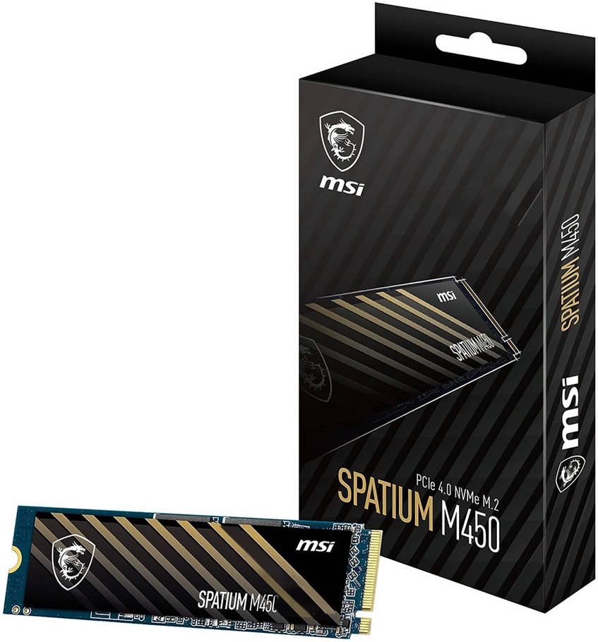 MSI SPATIUM M450 1TB PCIe 4.0 NVMe M.2 Internal Gaming SSD Review
