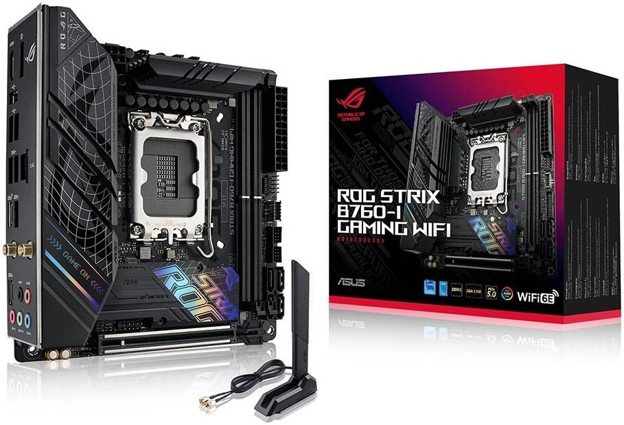 ASUS ROG Strix B760-I Gaming Wi-Fi (90MB1D90-M1EAY0) Review: A Powerful Mini-ITX Option