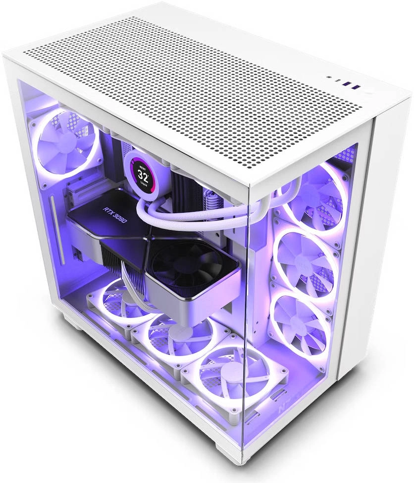 NZXT H9 Flow Dual-Chamber Mid-Tower ATX Gaming PC Case Review (CM-H91FW-01)