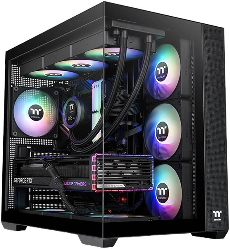 Thermaltake View 380 TG ARGB Mid Tower Computer Case Review &#8211; Model CA-1Z2-00M1WN-00