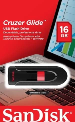 SANDISK 16GB CRUZER GLIDE 3.0 USB 3.0 | SDCZ600-016G-G35 Review
