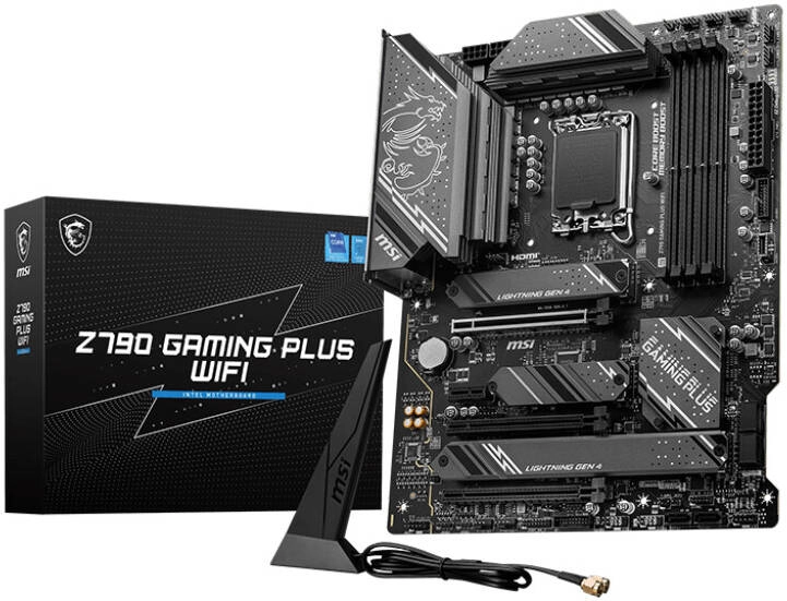 MSI Z790 Gaming Plus Wi-Fi ATX LGA 1700 Motherboard Review &#8211; 911-7E06-061
