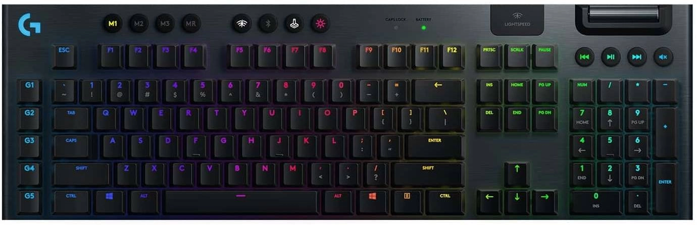 Logitech G915 LIGHTSPEED Wireless RGB Keyboard (Clicky) Review &#8211; 920-009111