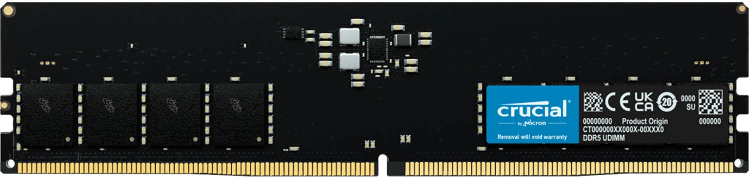 Crucial CT16G56C46U5 16GB DDR5-5600 UDIMM Desktop Memory Review &#8211; Performance &#038; Features
