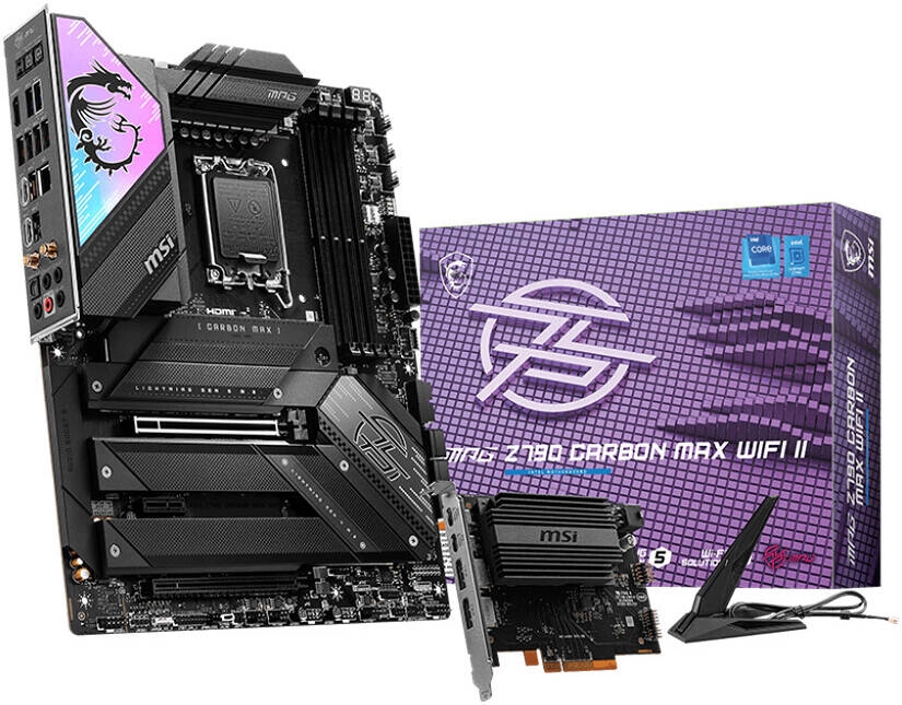 MSI MPG Z790 CARBON MAX WIFI II LGA 1700 ATX Motherboard Review &#8211; 911-7D89-015