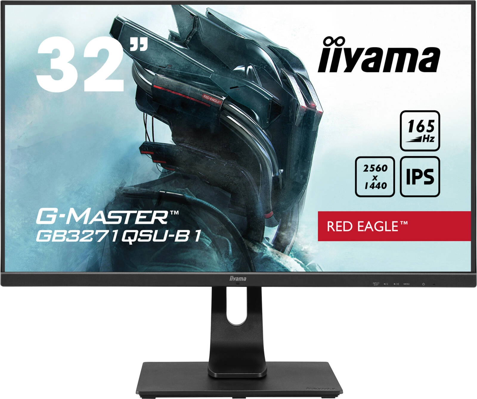 iiyama G-Master GB3271QSU-B1 Gaming Monitor Review: 32-inch WQHD 165Hz IPS Display