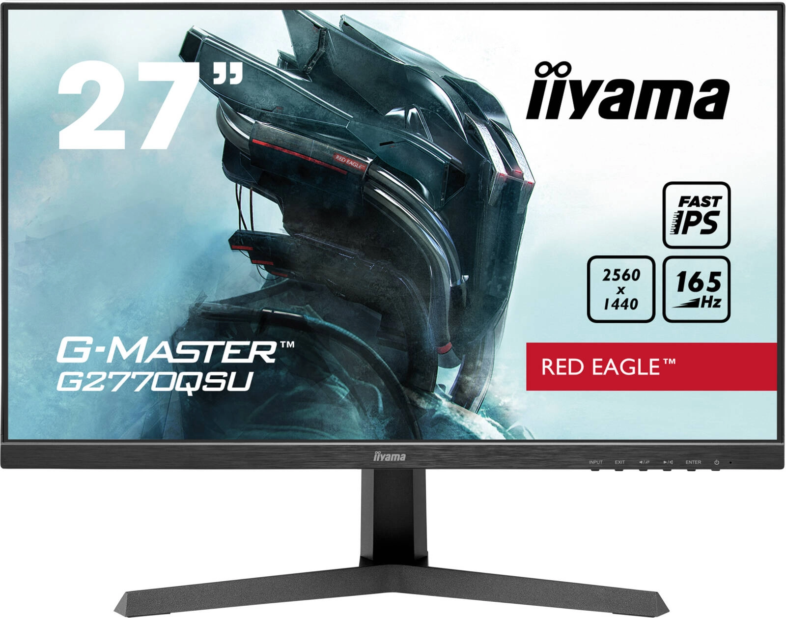 iiyama G-Master G2770QSU-B1 Gaming Monitor Review: A 165Hz WQHD IPS Panel for Competitive Gaming