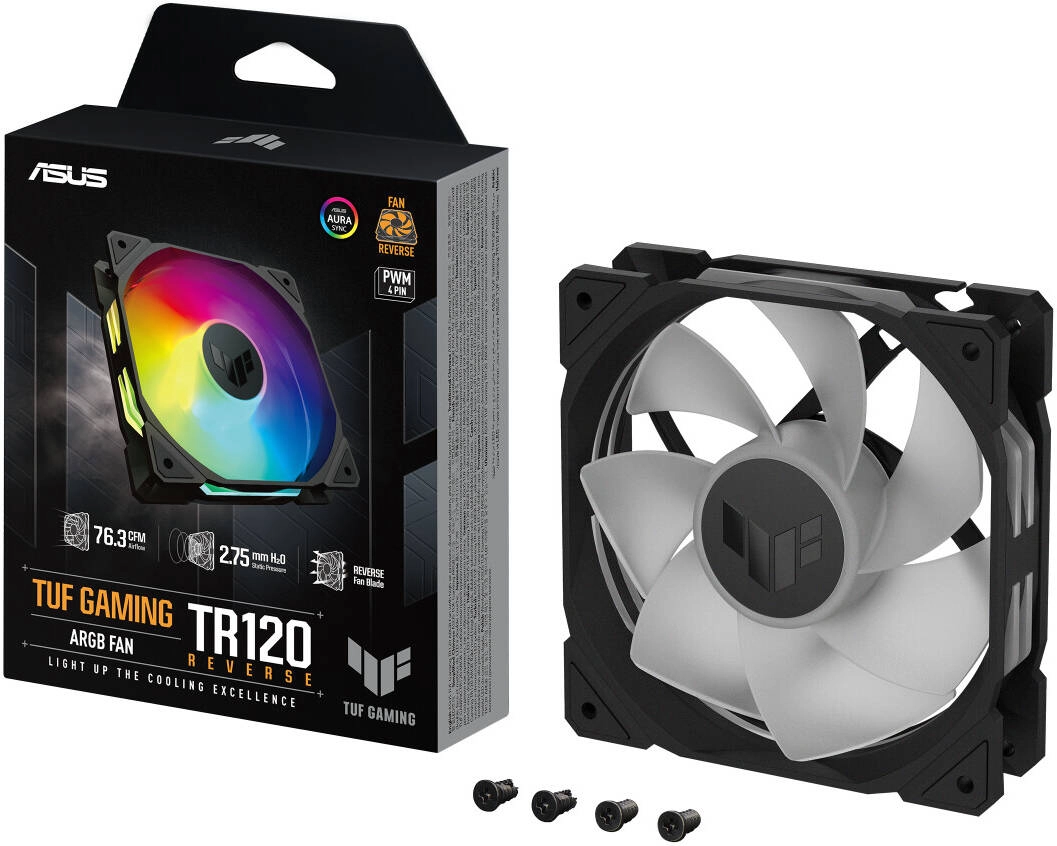 ASUS TUF Gaming TR120 ARGB (90DA00D0-B09000) Review: Powerful Airflow &#038; Customizable Aesthetics