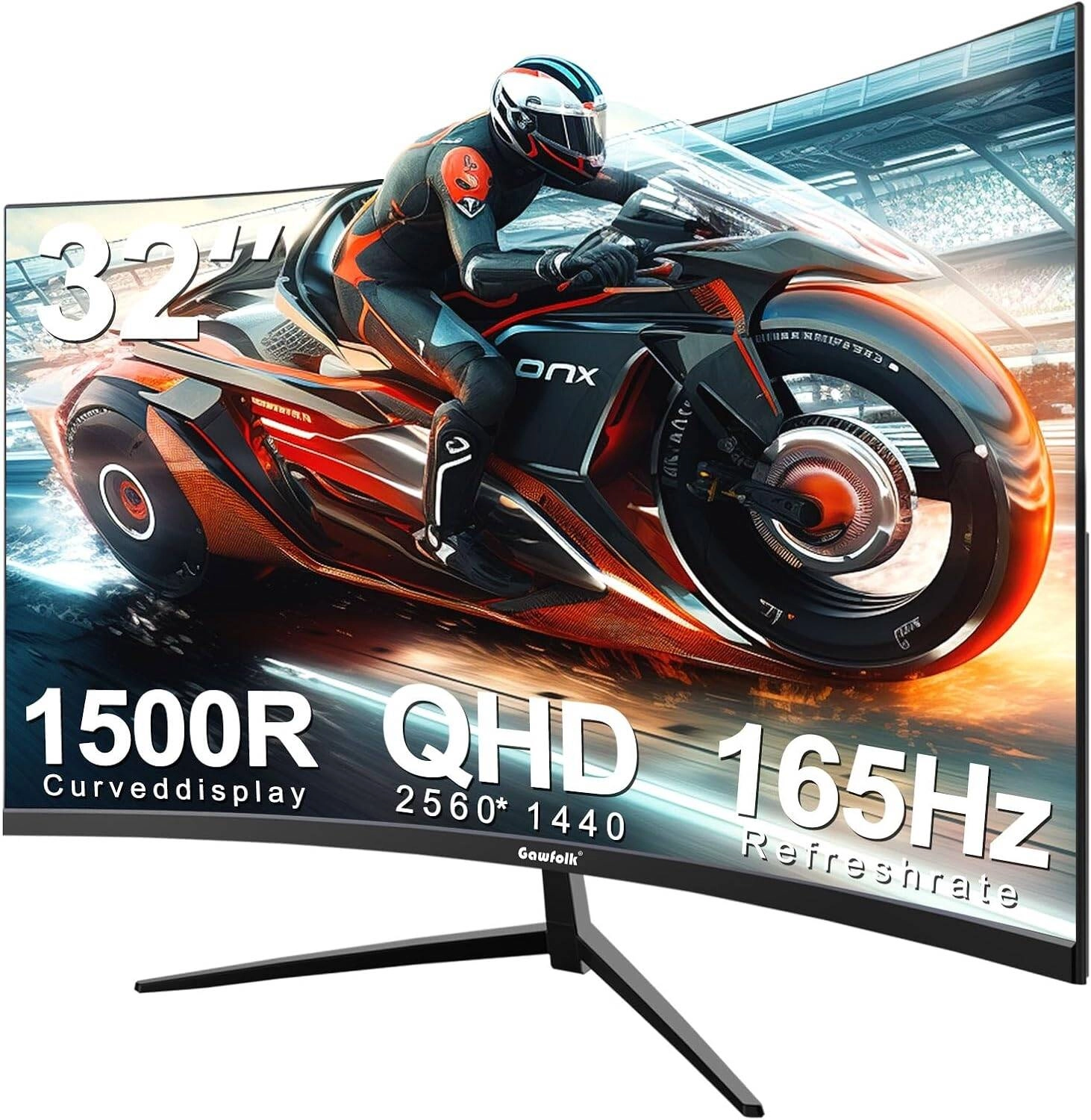 Gawfolk GF320H 32&#8243; QHD 1500R Curved VA Gaming Monitor Review